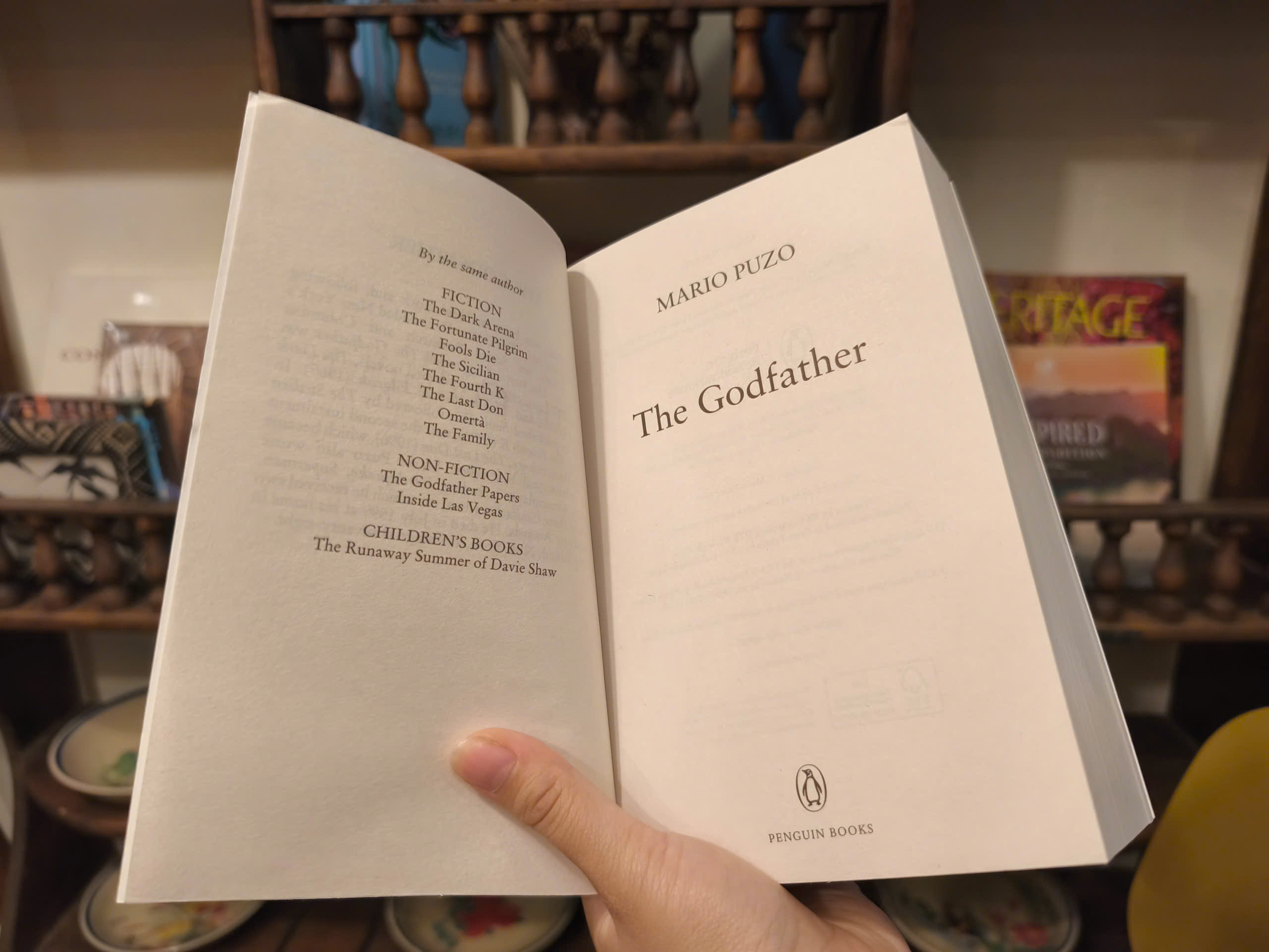Sách - The Godfather by Mario Puzo | The classic bestseller/ Fiction in English | Sách ngoại văn