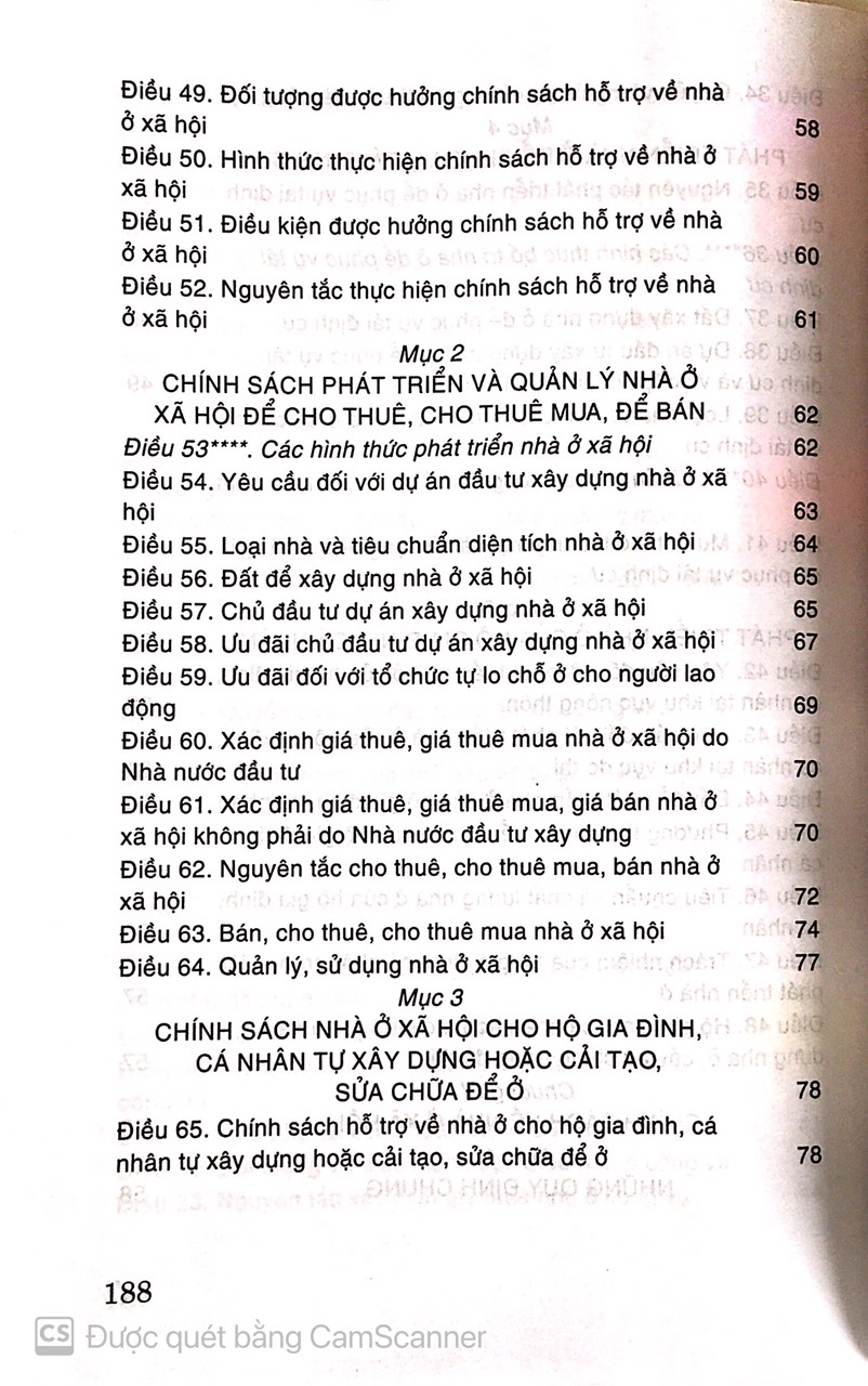 Luật nhà ở ( Hiện hành ) ( Sửa đổi , bổ sung năm 2019, 2020)