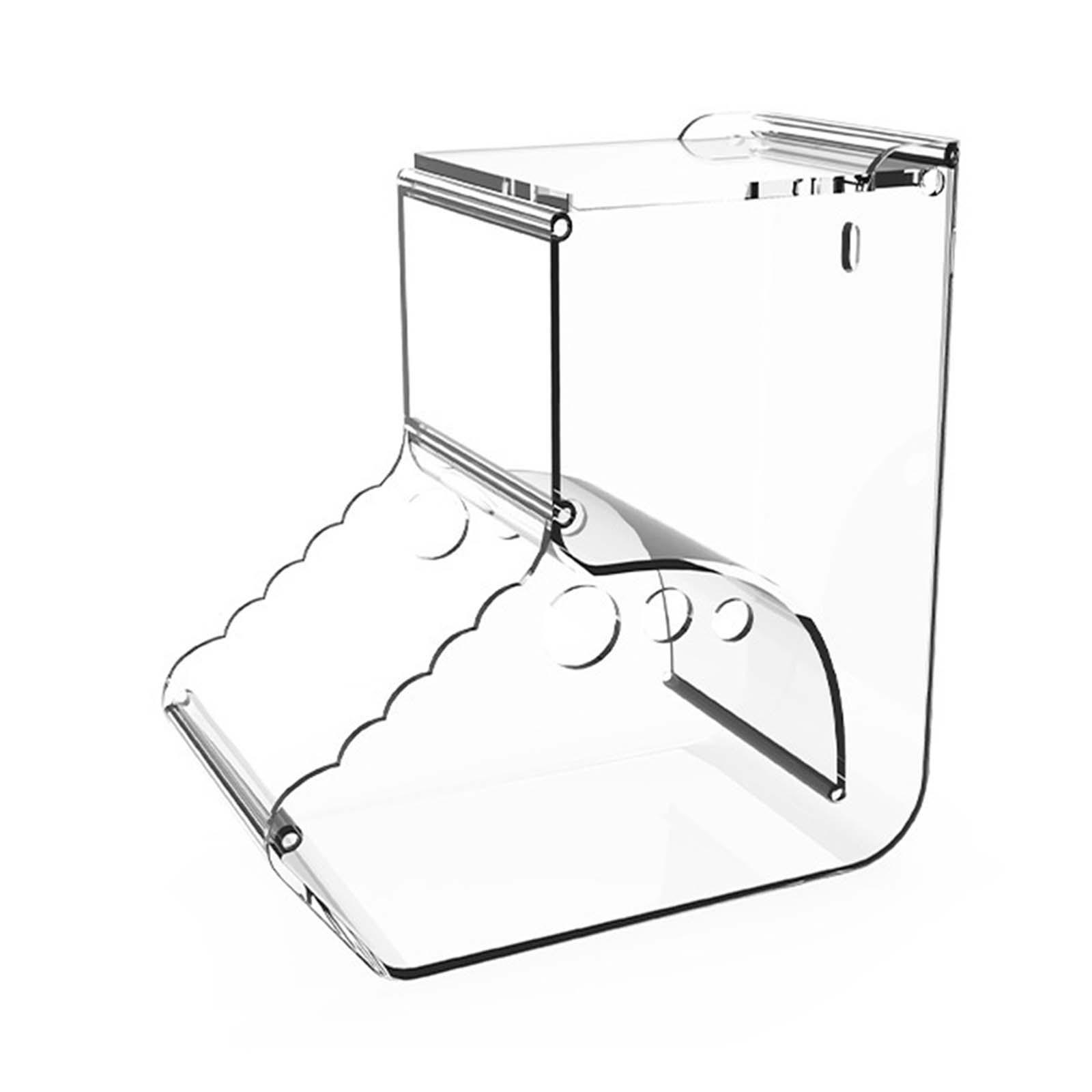 Automatic Hamster Feeder Dwarf Acrylic Birds Transparent Guinea Pig Feeding