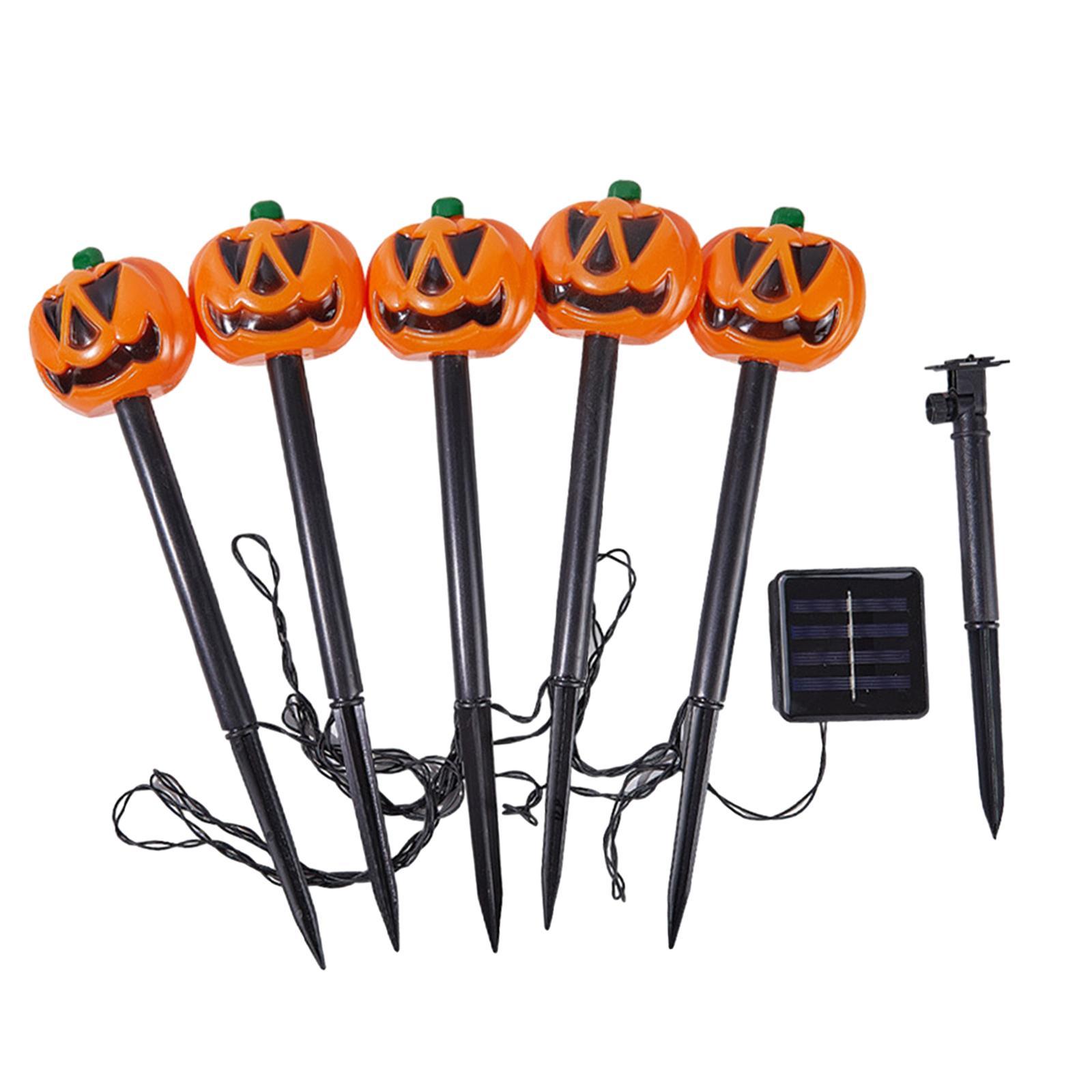 Solar Path Lights Outdoor Waterproof Halloween Decorations Outside Garden Lights Pathway for Garden Yard Landscape Patio Path