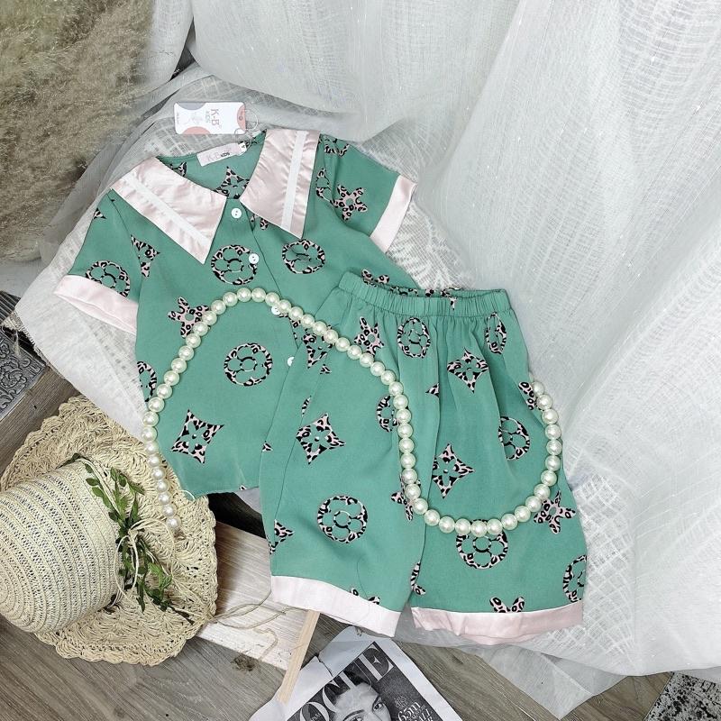 Pizama áo cộc quần ngố