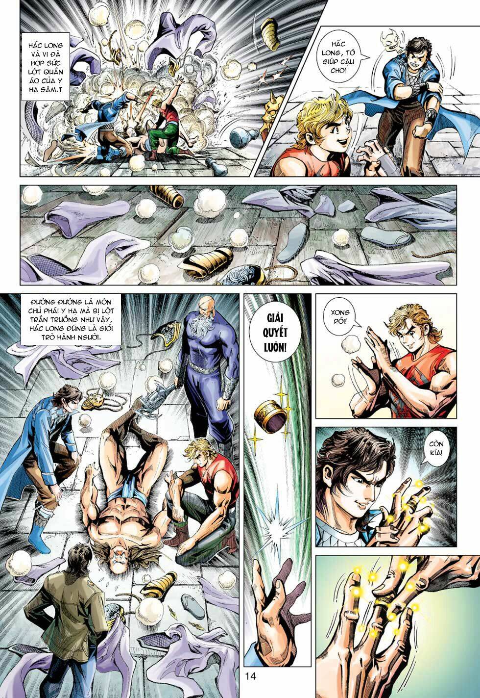 tân tác long hổ môn chapter 383 14