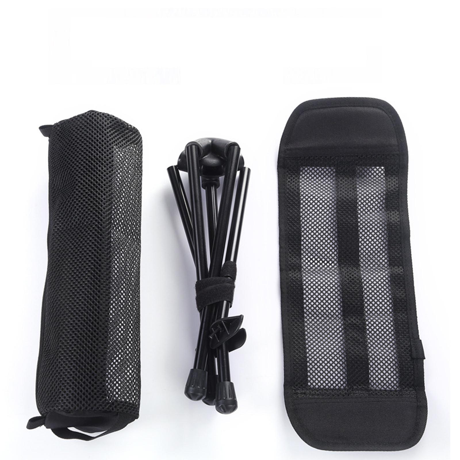 Folding Chair Footrest Portable Fishing Chair Footstool for Camping Hiking