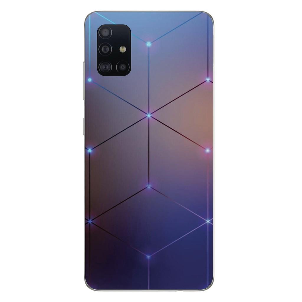 Miếng Dán Skin 3D mặt lưng dành cho điện thoại Samsung A71 / A51 / A31 / A21s tránh trầy xước, hình ảnh 3D