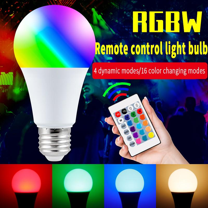 Đèn led Tiktok bóng đèn RGB- A70 đổi màu kèm remote anh sáng lớn dành cho livestream đèn ngủ đèn rọi sàn