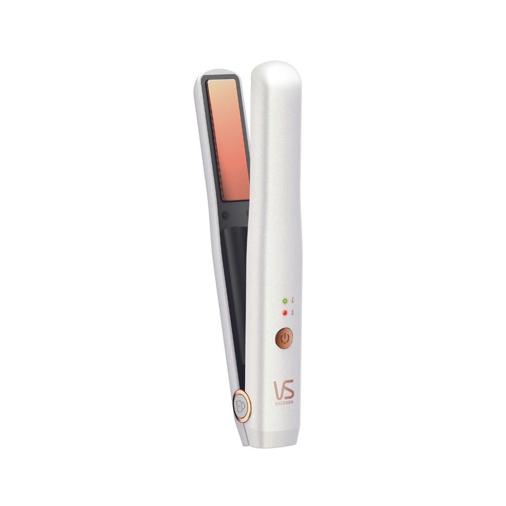 Máy duỗi tóc không dây VS Sassoon VSU Mini phủ Ceramic màu trắng