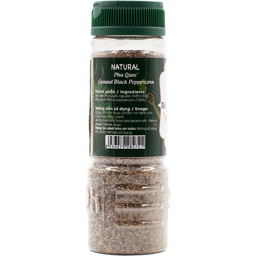 Natural Tiêu đen xay Phú Quốc 80gr Dh Foods