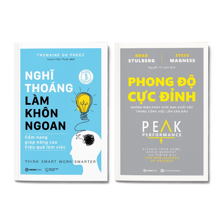 Combo 2 cuốn: Nghĩ thoáng làm khôn ngoan + Phong độ cực đỉnh