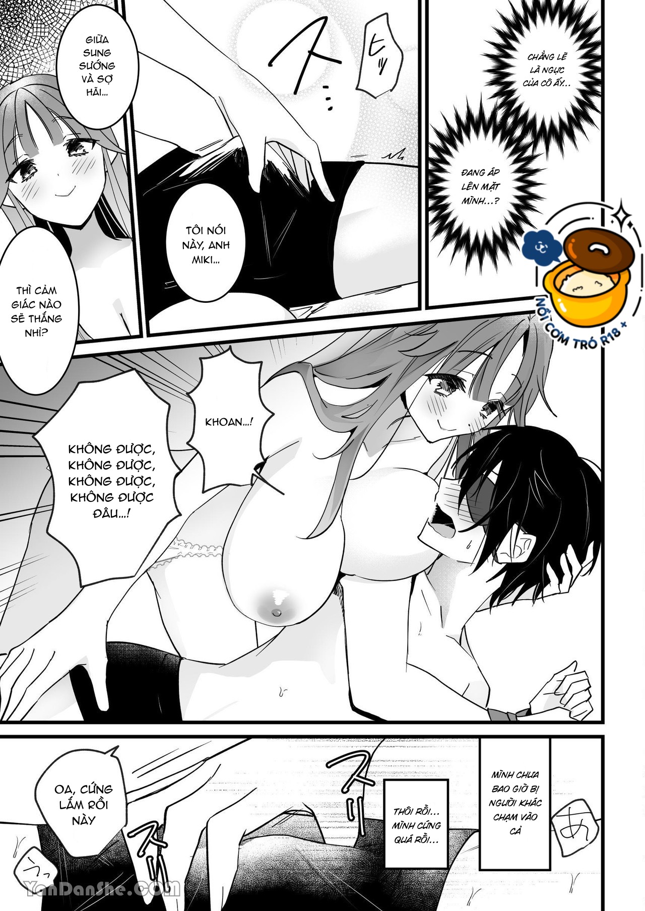 cô đồng nghiệp ngực to làm tôi sợ hãi chapter 1.1 15