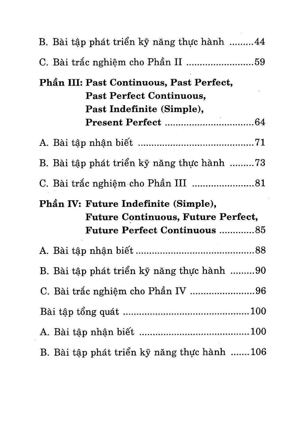 Ngữ Pháp Tiếng Anh - Các Thì Đơn Giản Dễ Hiểu