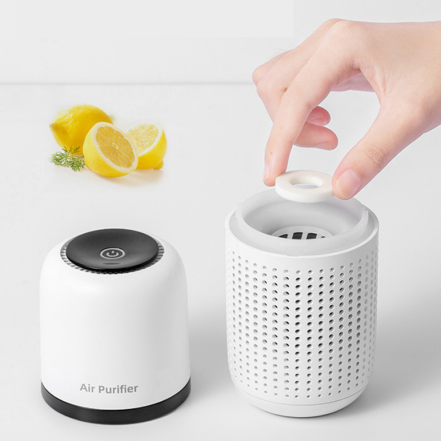 MÁY LỌC KHÔNG KHÍ Ô TÔ AIR PURIFIER P02 | Máy Lọc Không Khí Mini Loại Bỏ Mùi Fomaldehyde, Bụi, Khói Thuốc, Làm Sạch Không Khí Với Công Nghệ Ion Âm