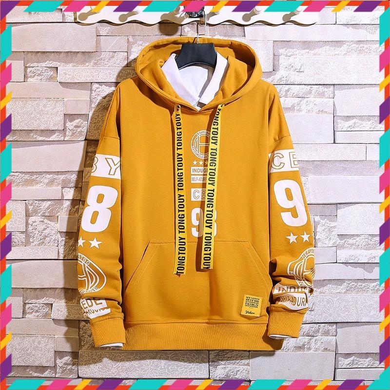 Áo hoodie nam ( TÁM -CHÍN )vải nỉ dày đẹp AO HOODIE FREE SIZE DƯỚI 65KG dibbycloset