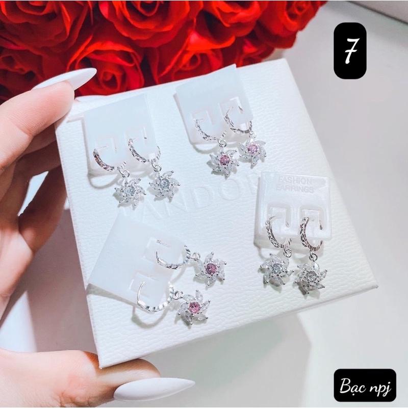 Bông Tai cho bé, Mẫu Hoa Tai Bạc Ta Npj cho bé yêu ️ XINH XẮN ️ giá tận gốc - Bạc Npj