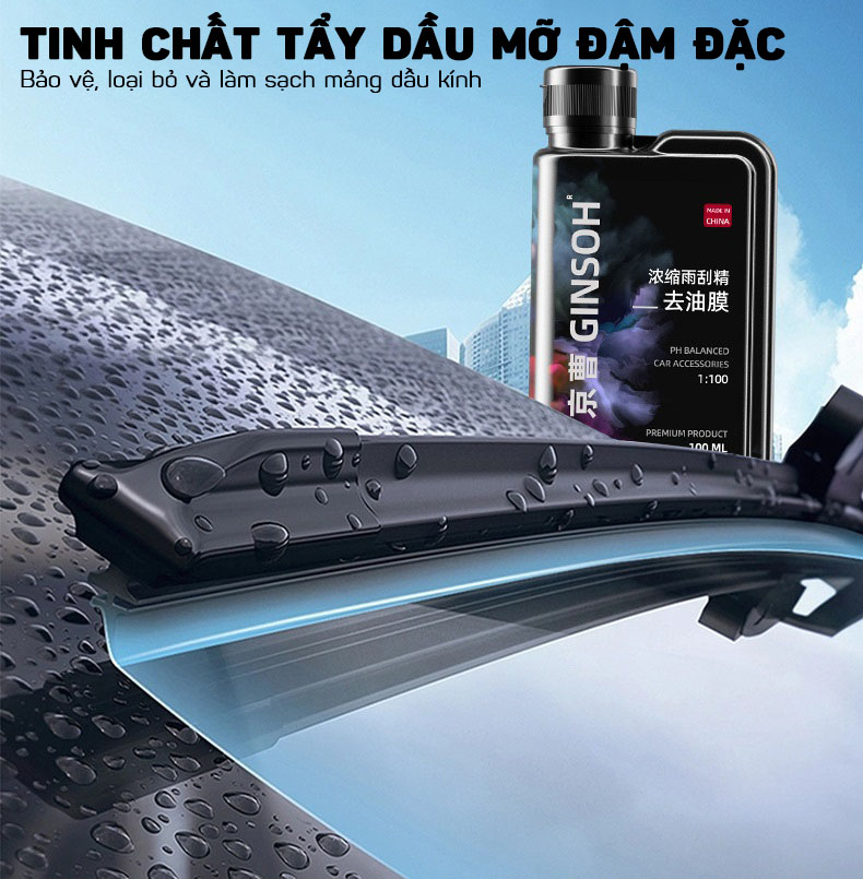 Nước Rửa Kính Ô Tô Đậm Đặc Phù Hợp Với Mọi Loại Xe Hơi - Hàng Nhập Khẩu