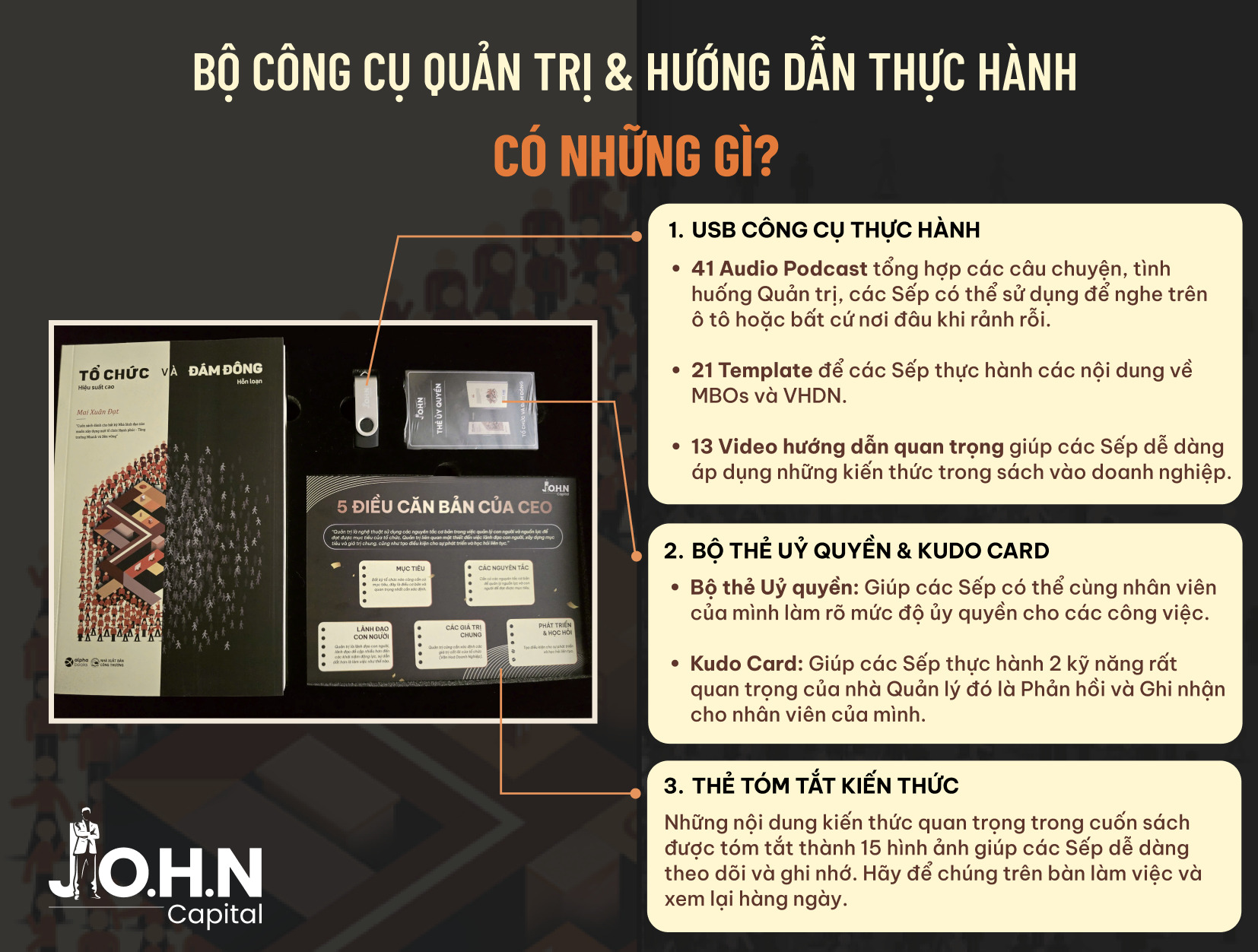 Combo Sách Tổ chức và Đám đông + Bộ công cụ Quản trị và Hướng dẫn thực hành