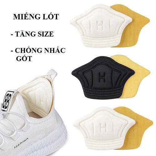 Hình ảnh Lót gót giày nam tăng size chống nhấc gót đệm êm bảo vệ gót chân dày 1 cm phù hợp cho nhiều loại giày