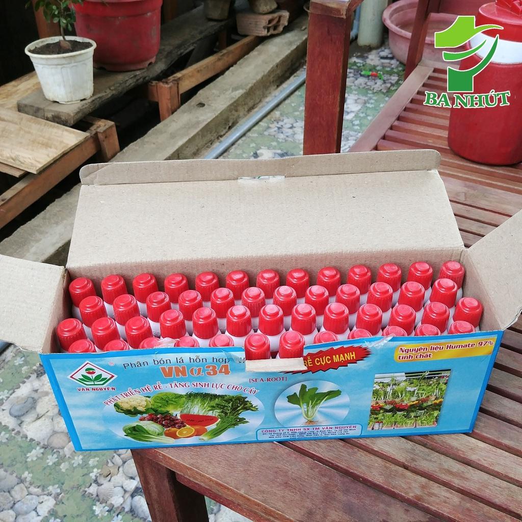 10 Lọ Phân Bón Lá NPK Hỗn Hợp VNa34 – Lọ 30ml Ra Rễ Cực Mạnh, Tăng Cường Dưỡng Chất Cho Cây