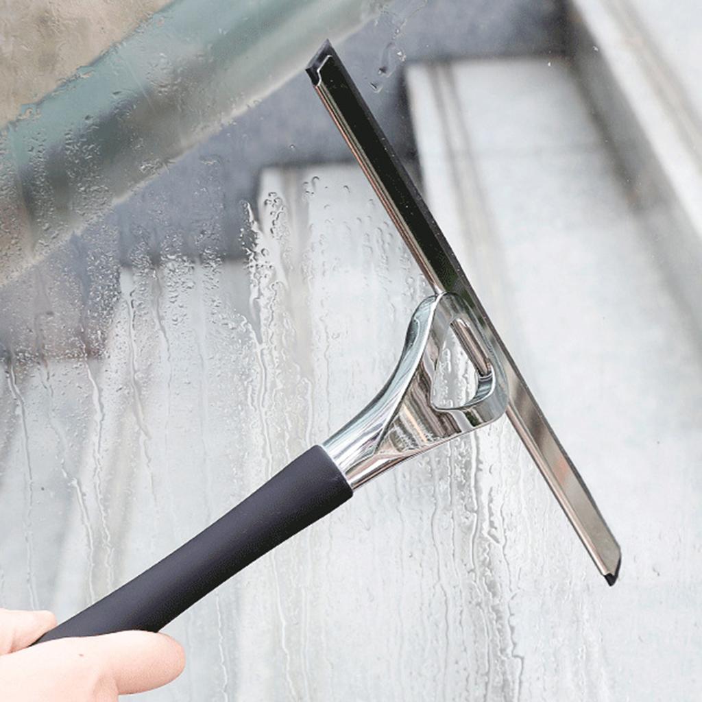 Silicone Metal Car Glass Shower Door Window Mirror Wiper Cleaning Squeegee