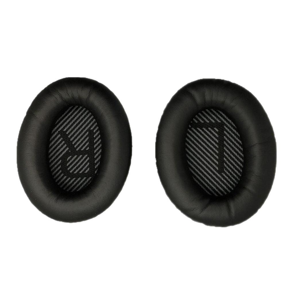 2pairs memory foam ear pads cushion covers for  qc15 qc25 qc35