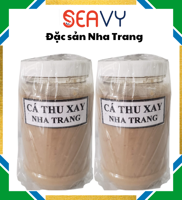 Đặc Sản Nha Trang -Mắm Cá Thu Xay Hương Vị Trọn Vẹn Từ Đại Dương, Đỉnh Cao Ẩm Thực Seavy Hộp 500g