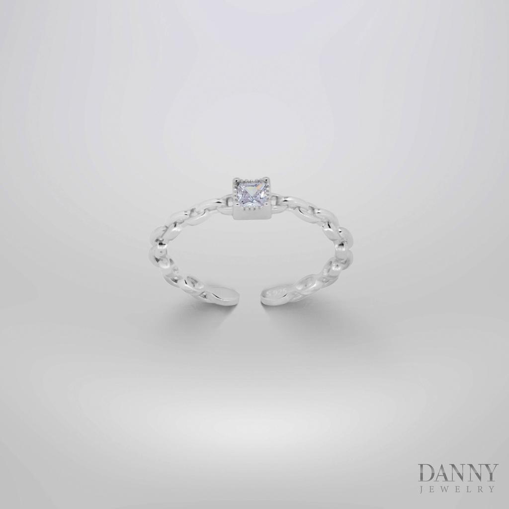 Nhẫn Nữ Danny Jewelry Bạc 925 Xi Rhodium NY55