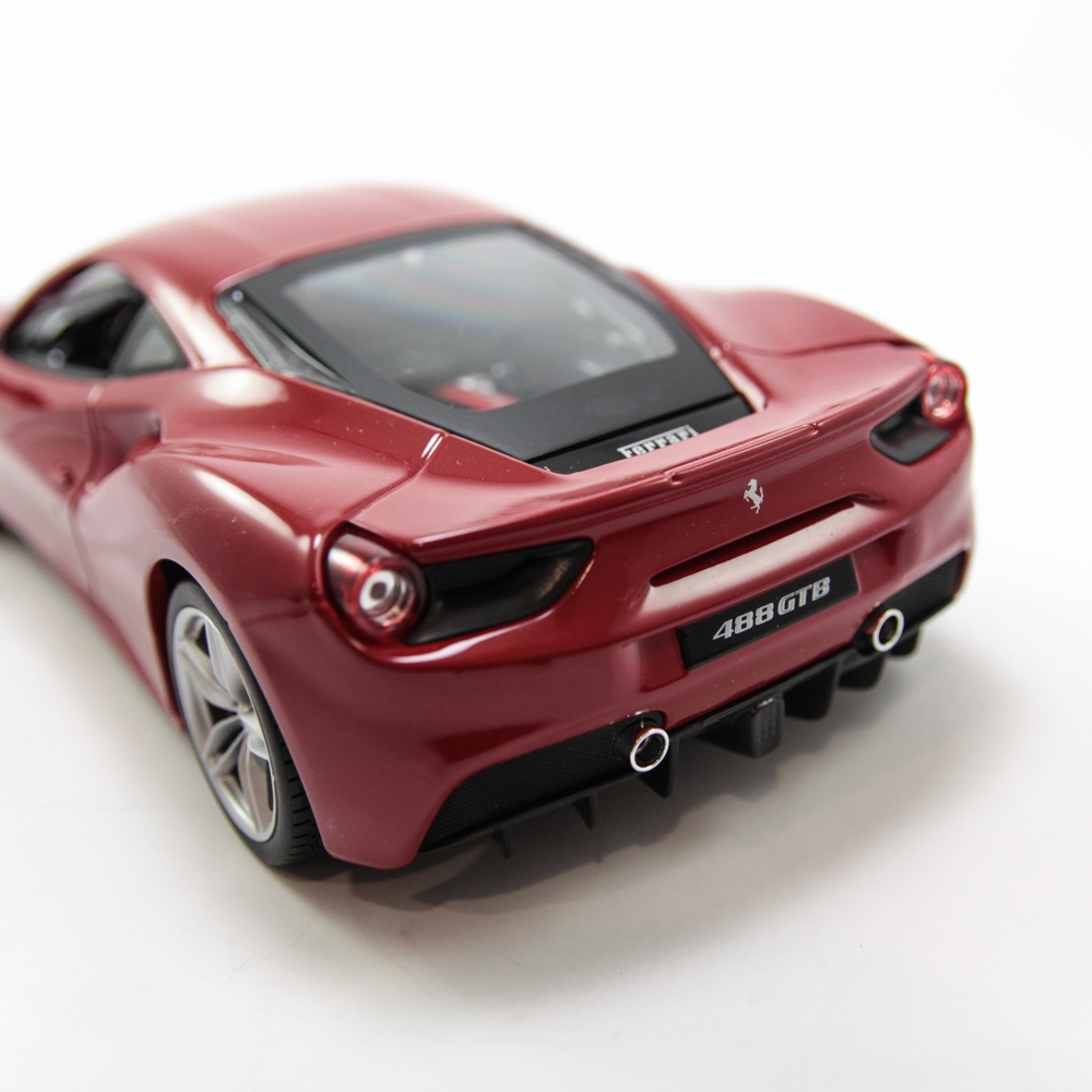 Mô Hình Xe Ferarri 488 GTB Red 1:24 Bburago - MH18-26013