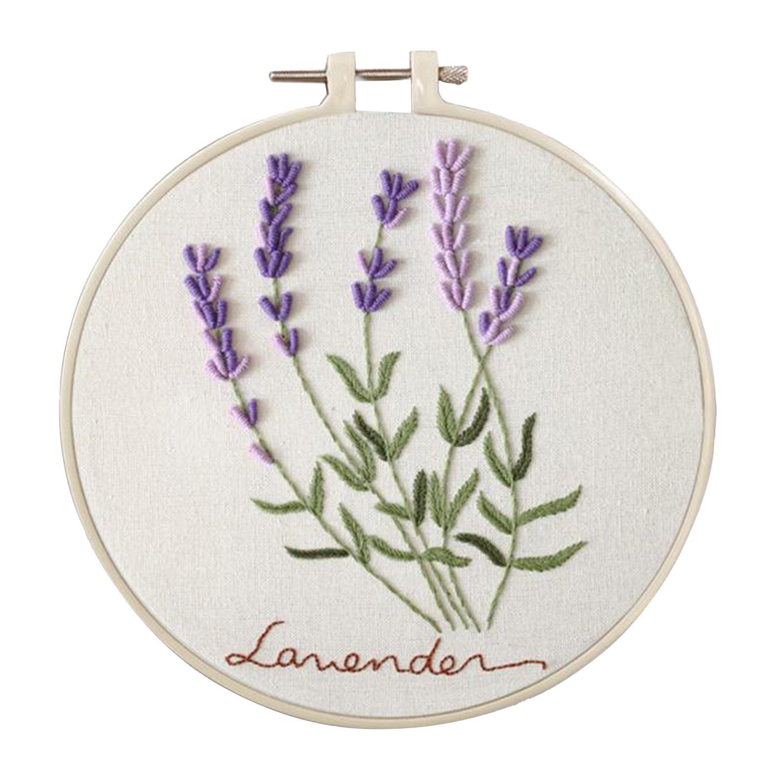 Full Range of Embroidery Starter Kits Cross Stitch Kit for Adult Flower1