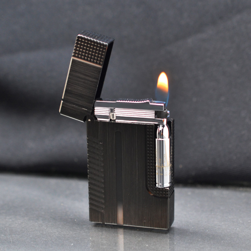 Vỏ hộp quẹt ga đá D-06D dòng 2 lỗ mô hình điệp viên 007