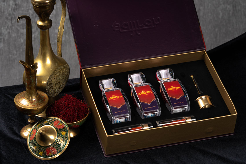 Saffron Salam Set 15gr Dòng Hữu Cơ Tinh Khiết Theo Chuẩn ISO 3632