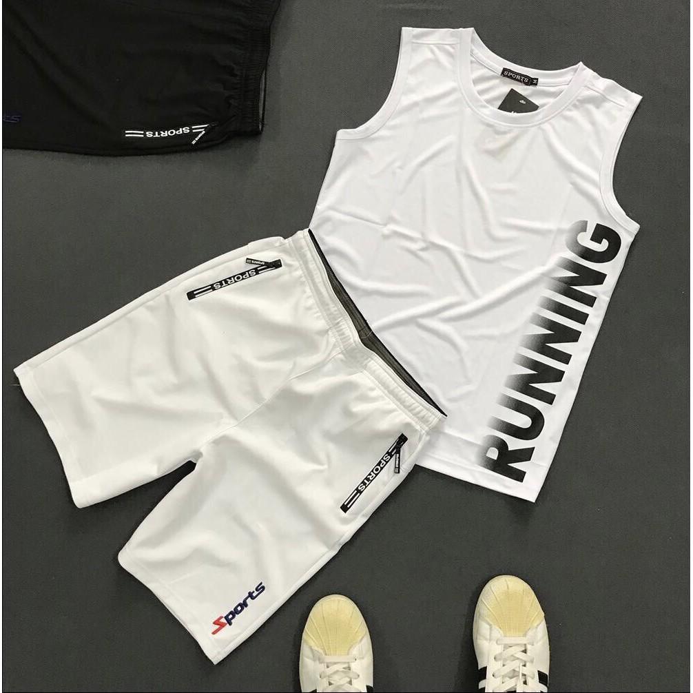 Bộ thể thao sát nách Running