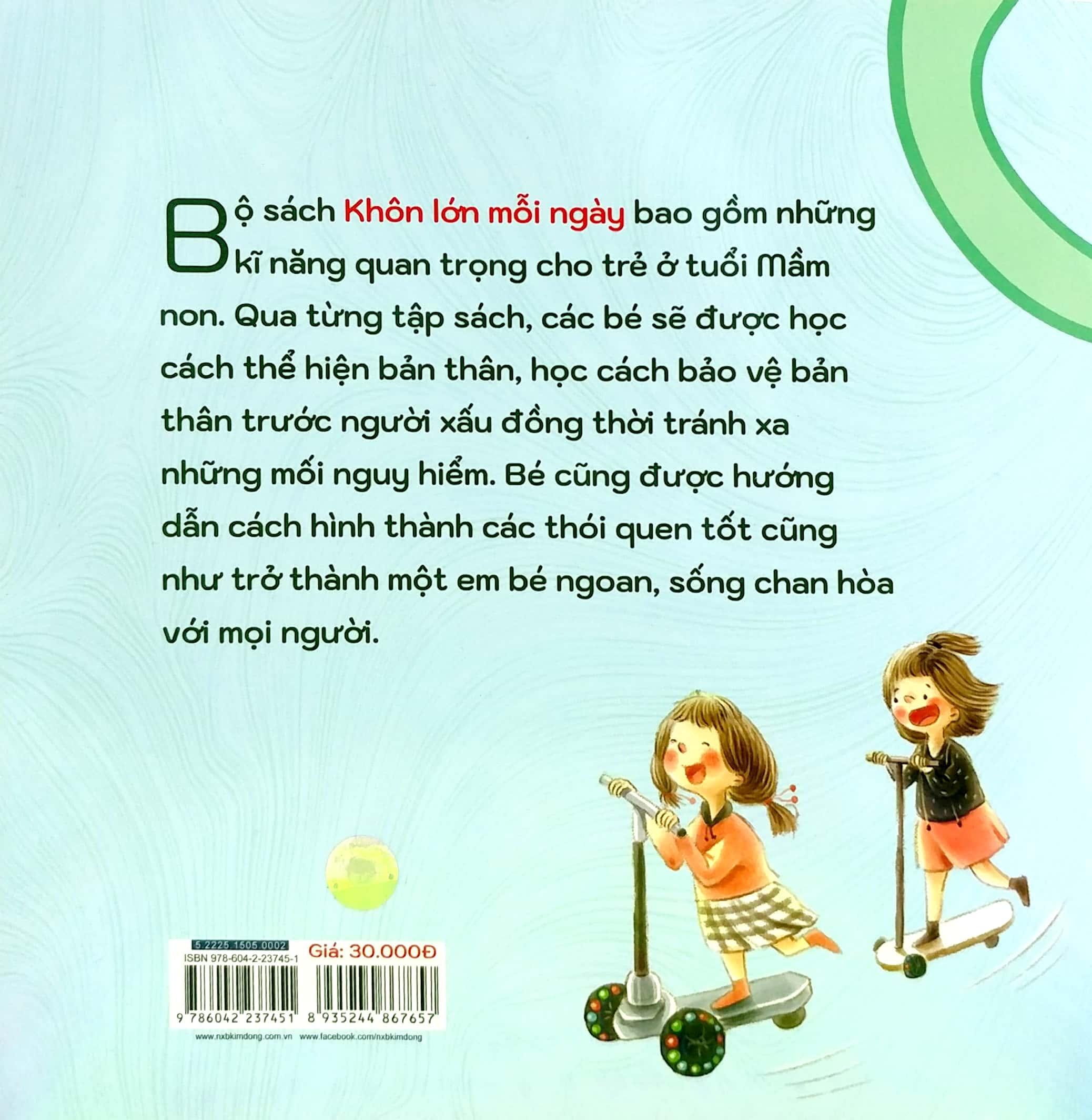 Khôn Lớn Mỗi Ngày: Con Là Em Bé Ngoan - Học Cách Quản Lí Hành Vi