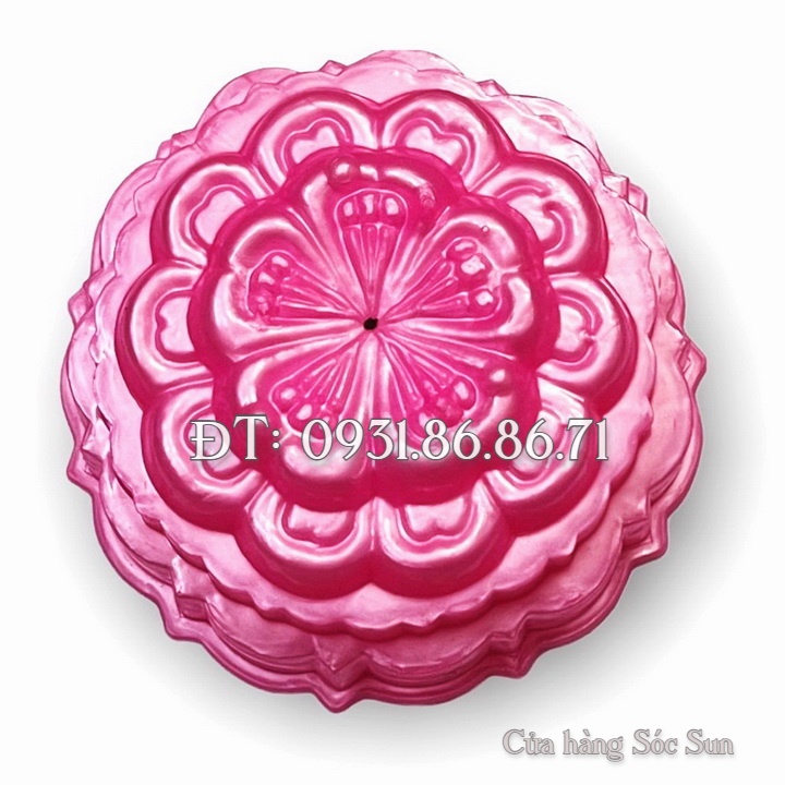 Khuôn rau câu trung thu hoa mai loại 10 cm – Mã số 1855