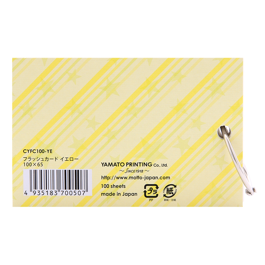 Giấy Note Motto Flash Cards CYFC100