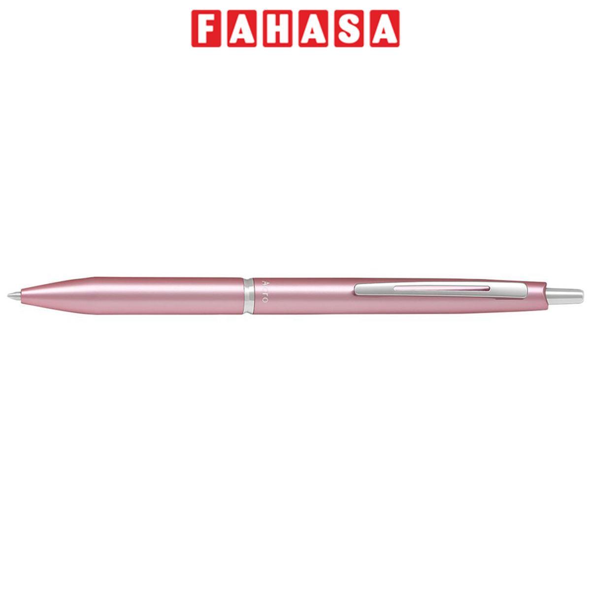 Bút Bi Ký Acro 1000 0.7 mm - Pilot BAC-1SF-MP - Mực Đen - Thân Hồng Ngọc Trai Kèm Hộp