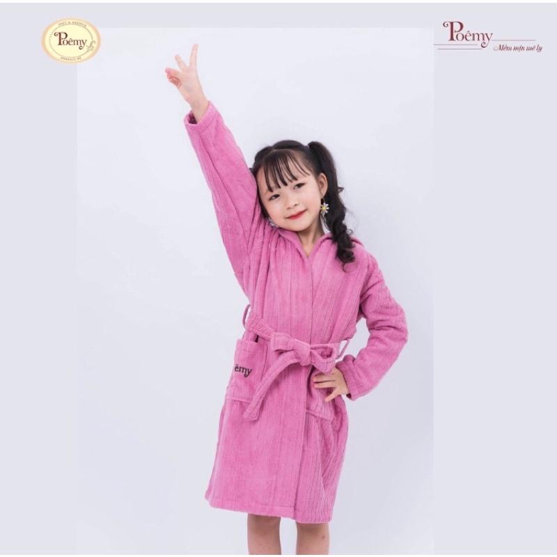 Áo choàng tắm trẻ em hãng Poêmy