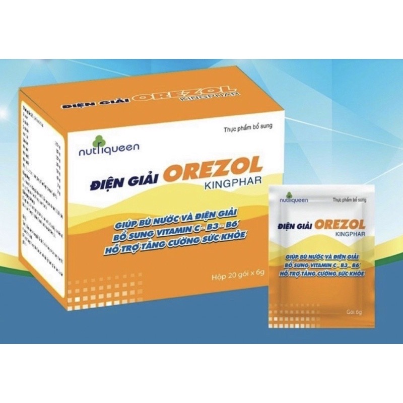 Điện giải Orezol Kingphar