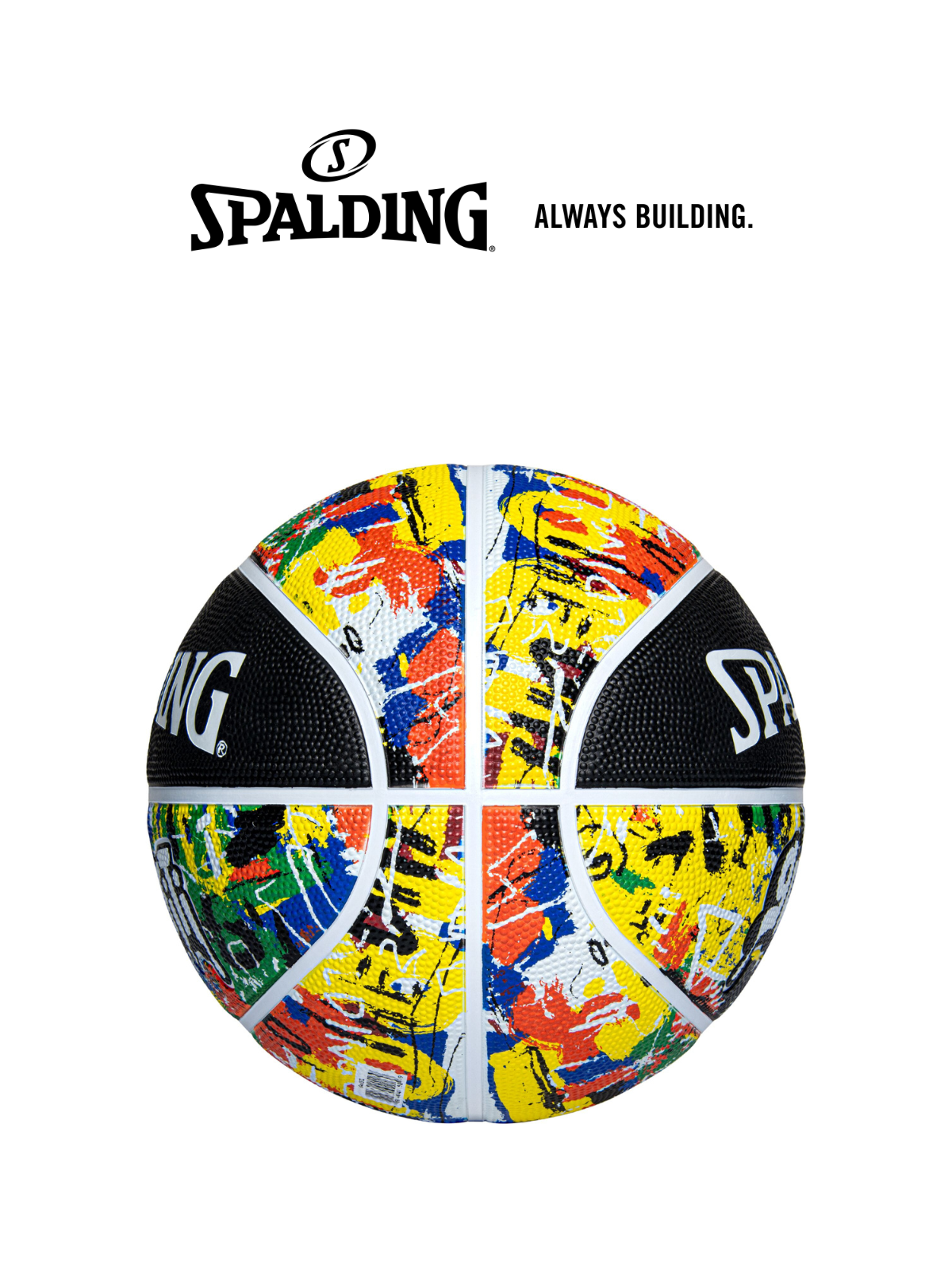 Bóng rổ Spalding Rainbow Graffiti Size 7