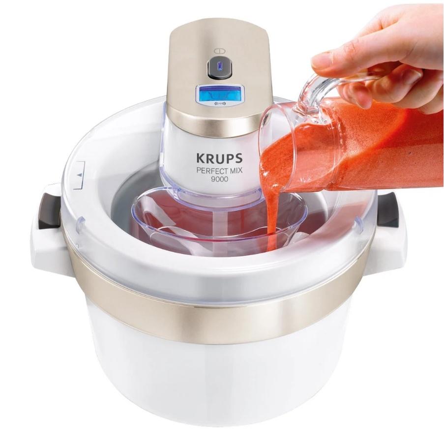 Máy Làm Kem Tươi Krups GVS241, Ice Cream Maker, Dung Tích 1.6L, Nhập Đức, BH 12 Tháng