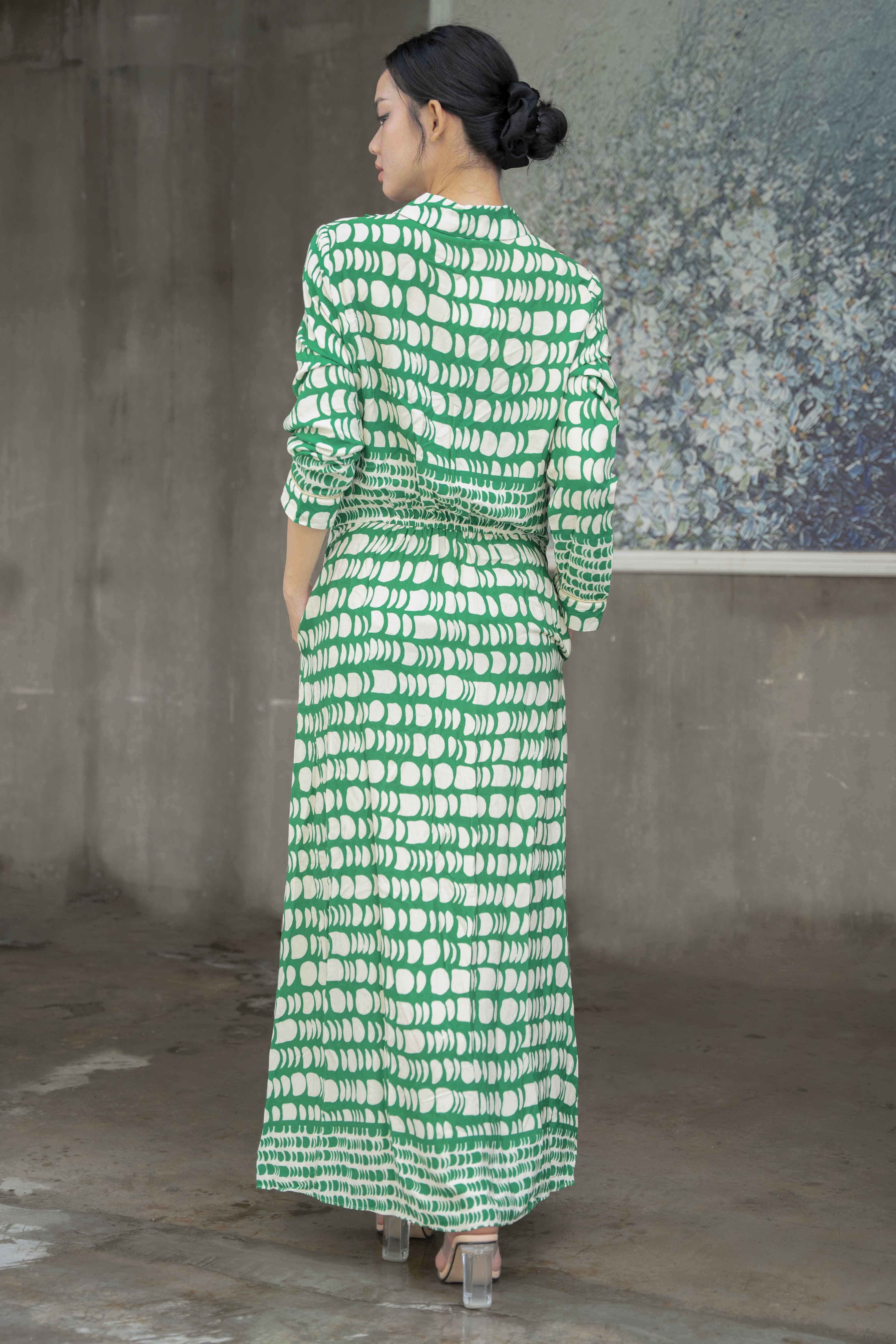 Maxi Sơ Mi Cotton Cao Cấp Luna Llena
