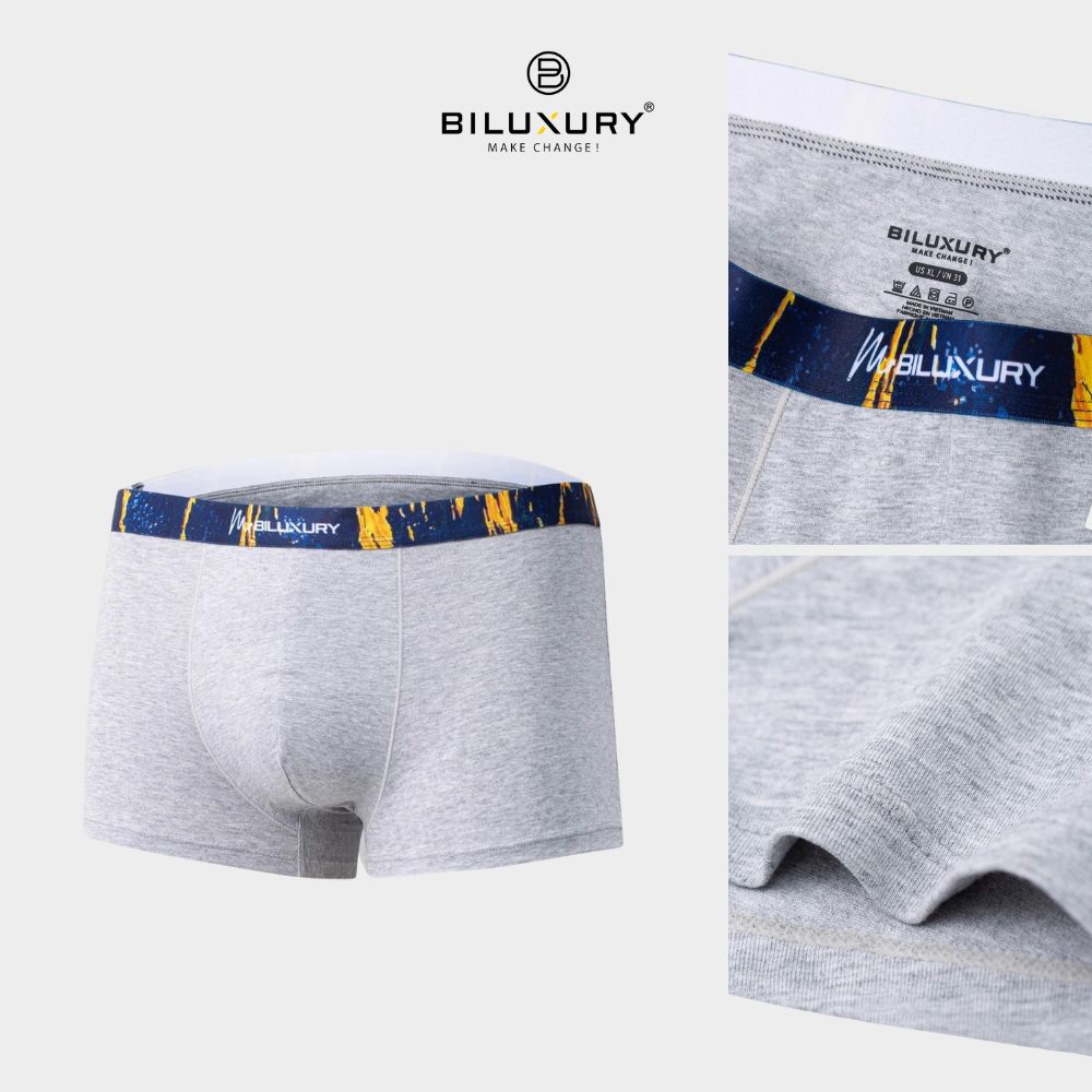 Combo 3 Quần Lót Cao Cấp Nam Biluxury Dáng Boxer 6SIDB010