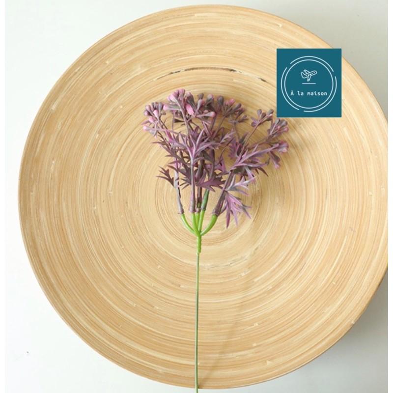 Hoa giả - Nhánh điểm thường xuân 33cm xinh xắn, hoa decor