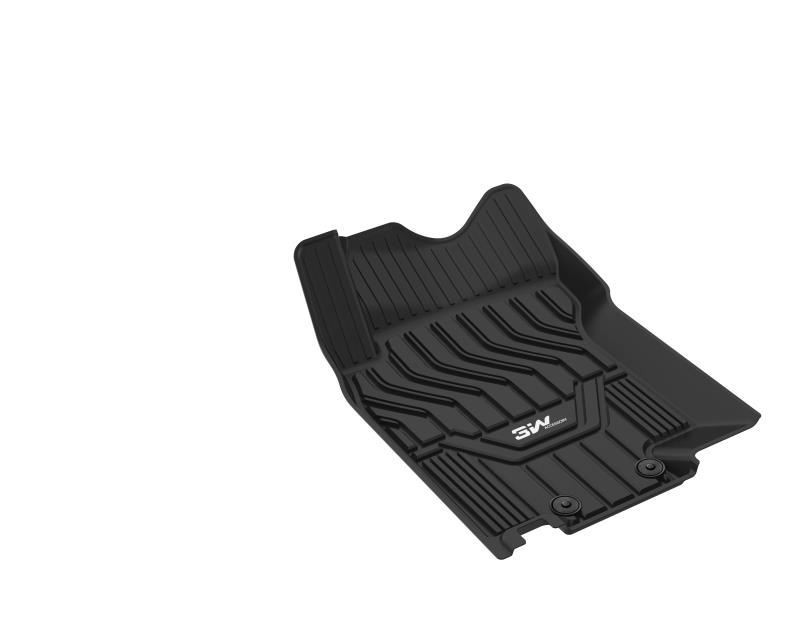 CRV, Thảm lót sàn xe ô tô HONDA CRV 2018- đến nay Nhãn hiệu Macsim 3W chất liệu nhựa TPE đúc khuôn cao cấp - màu đen