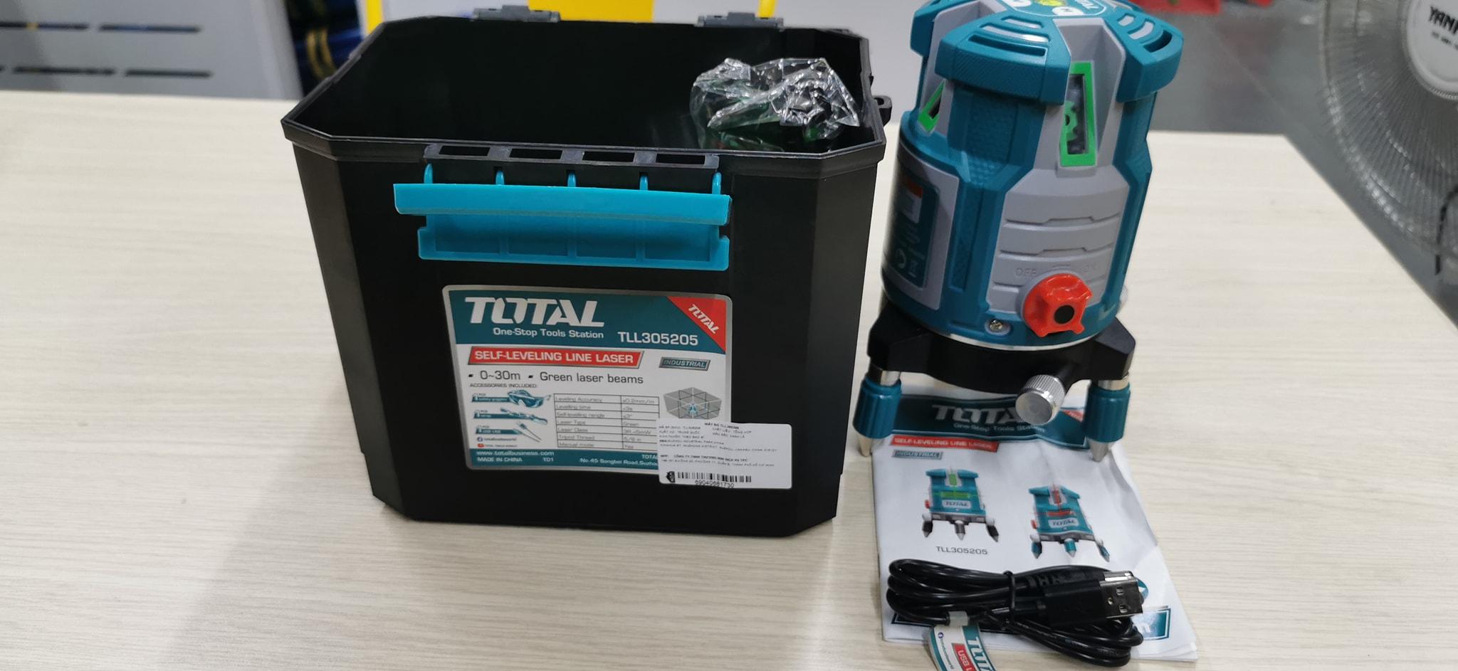 MÁY ĐO MỨC CÂN BẰNG TIA LADE TOTAL TLL305205 - HÀNG CHÍNH HÃNG