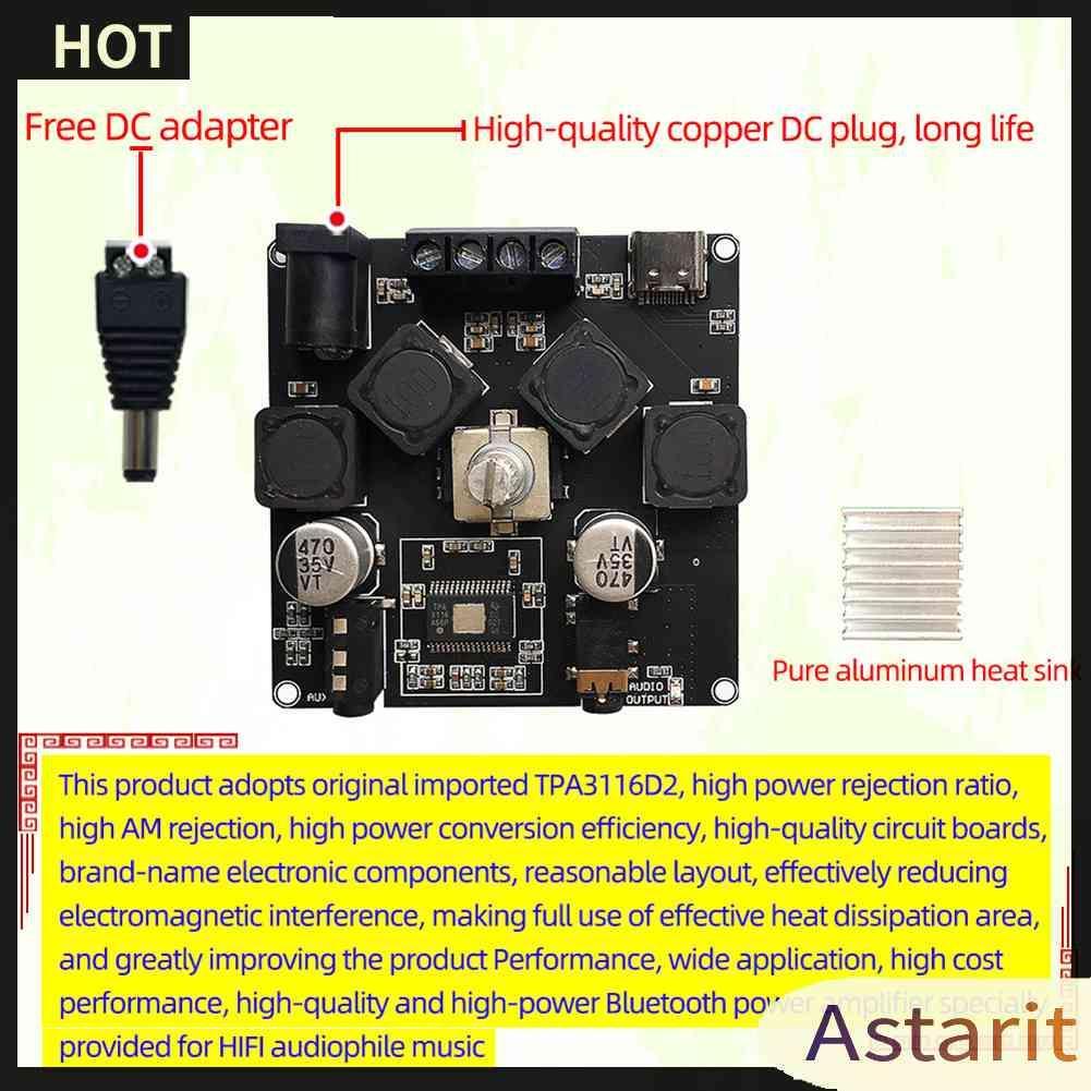 Mô Đun Khuếch Đại Âm Thanh HiFi Kênh Kép XY-AP50H 50Wx2 APP