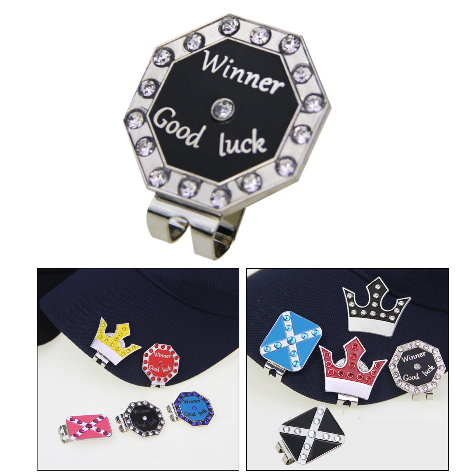 Magnetic Golf  Clip Golf Ball Aiming Marker Professional Golf Training Aids Accessories Putting Alignment Training Aids Stylish Golf Ball Markers