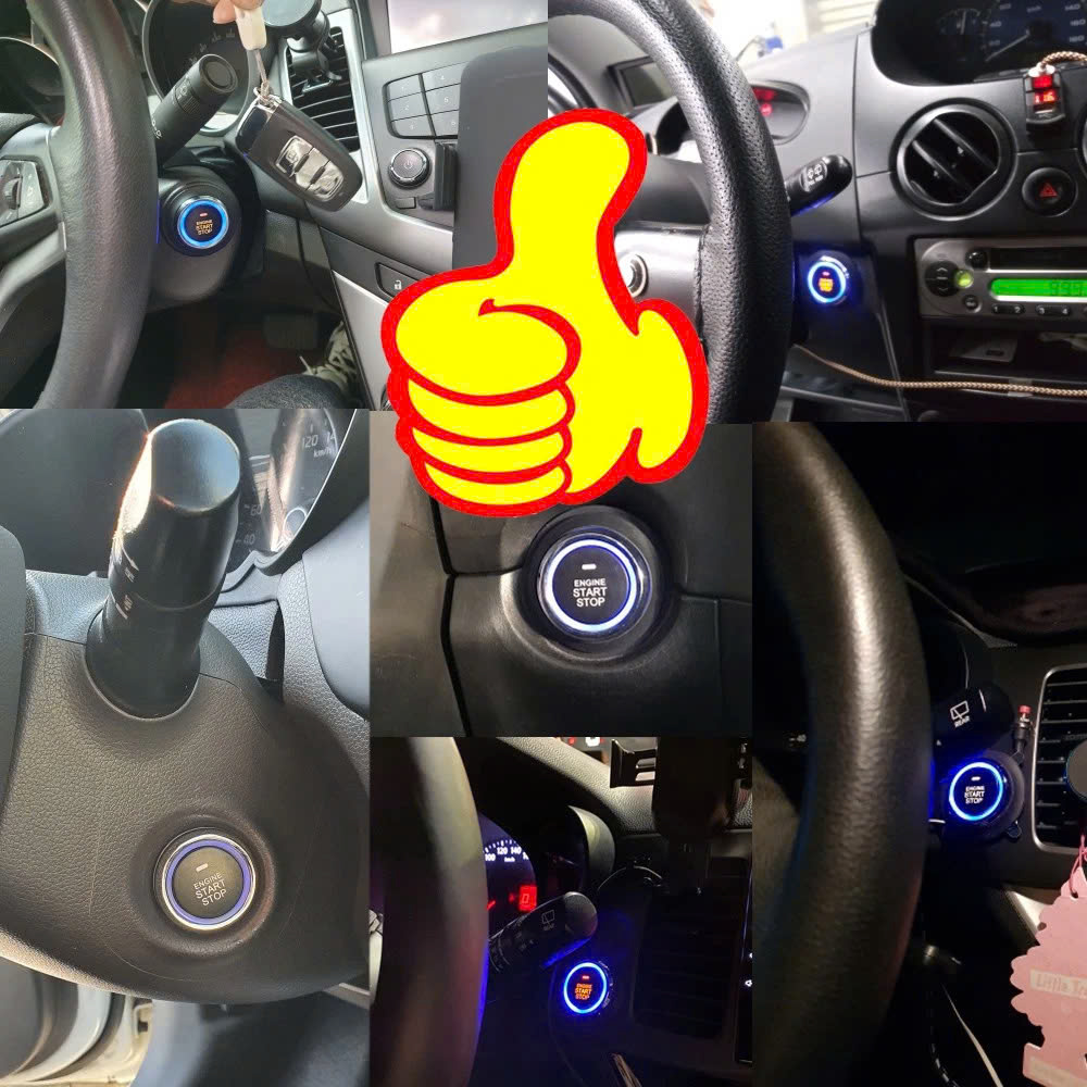 Bộ Đề Nổ Ô To ThôngMinh Mẫu Mới – 2 Remote, Start/Stop 1 Chạm Cao Cấp , van vòi nước
