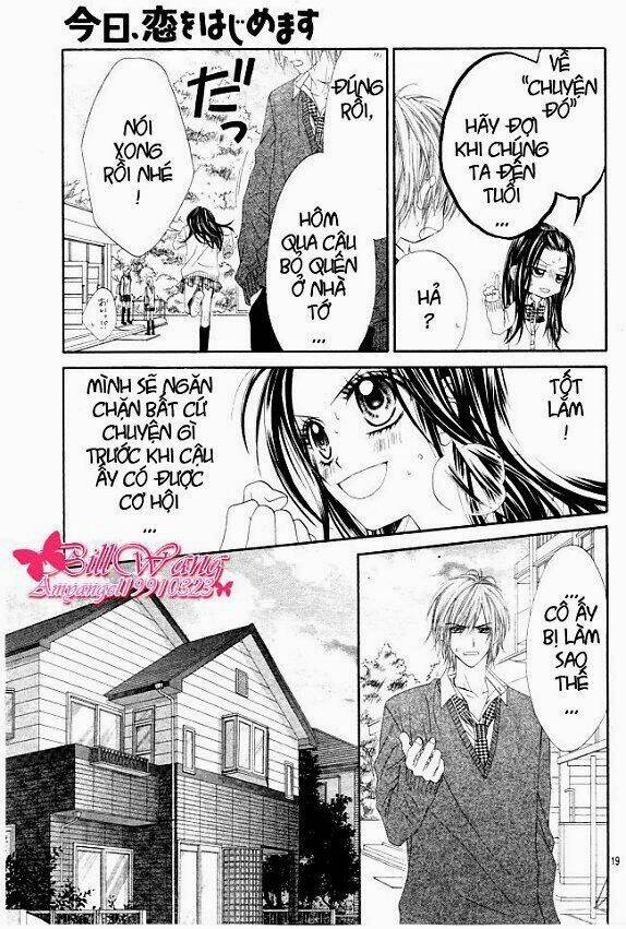 kyou, koi wo hajimemasu - mộng mơ đầu đời chapter 27 20