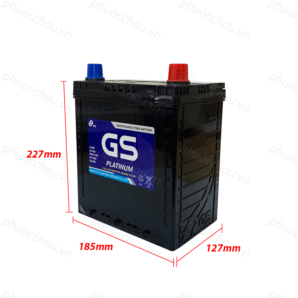 Bình Ắc Quy 12V-35Ah, Ắc Quy Ô Tô GS MF 40B19L/R/L