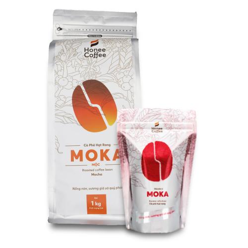 Cà Phê Hạt Rang MOKA Cơ Bản - 250g /1kg - Honee Coffee