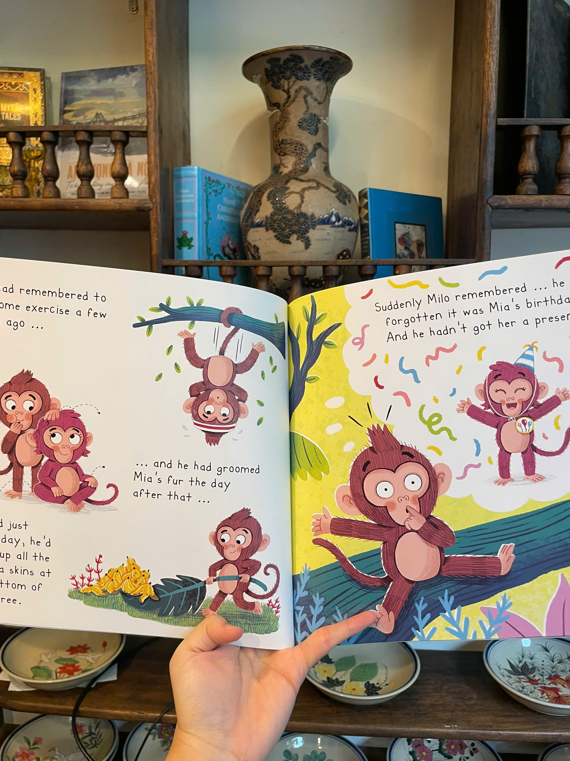 Sách - Milo Goes Bananas Paperback by Benjamin Richards - Children Picture Story book in English